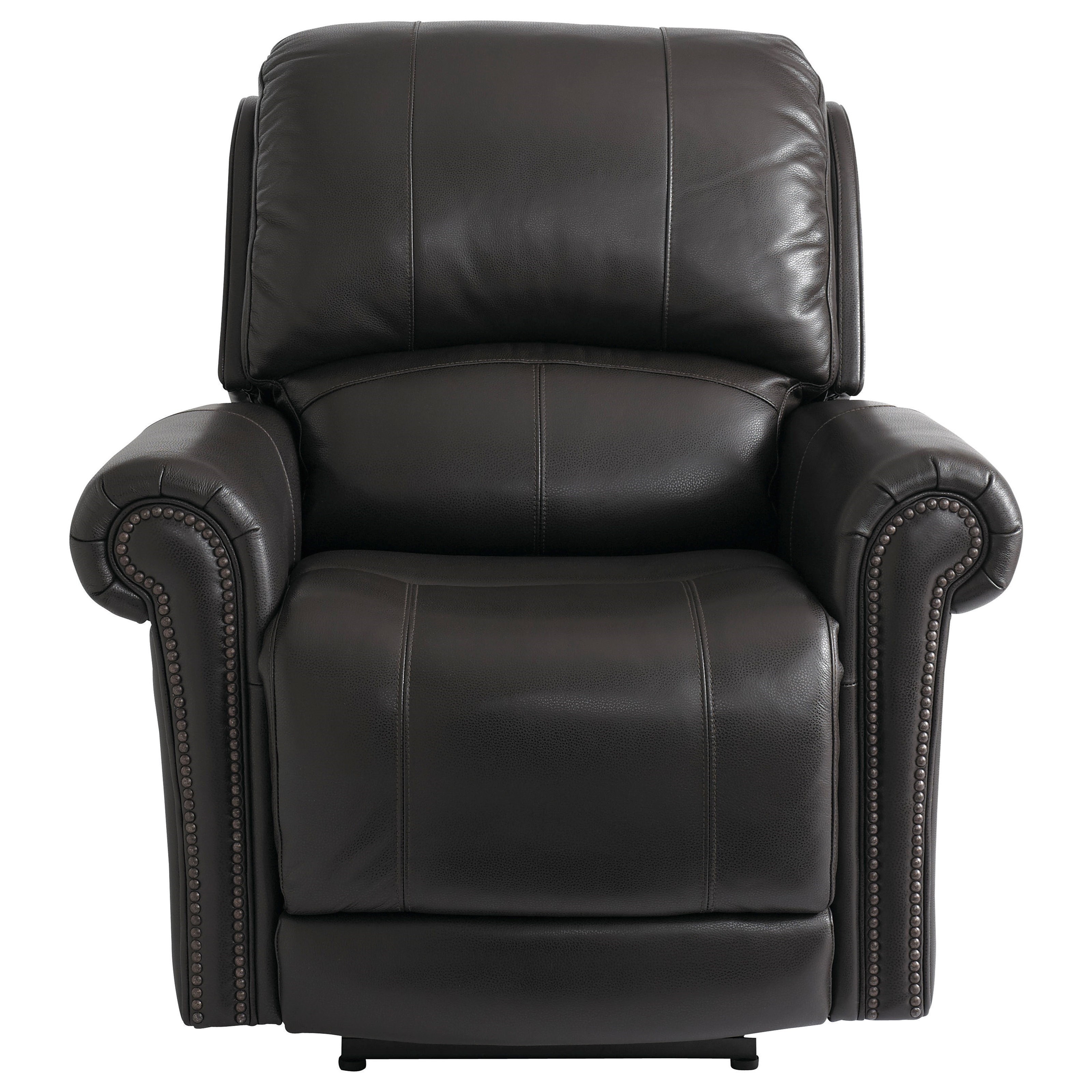 Bassett Olsen Club Level Traditional Power LayFlat Recliner with